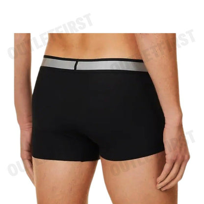 CALVIN KLEIN รุ่น TONAL LOGO MICROFIBER LOW RISE TRUNKS CODE: NB4089 UB1 กางเกงชั้นในผู้ชาย กางเกงใน กางเกงสีดำ