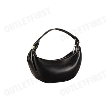 CALVIN KLEIN รุ่น WOMEN'S CK PINCHED SOFT CRESCENT BAG CODE: 4F3010G UB1 กระเป๋าสะพายผู้หญิง กระเป๋าสีดำ กระเป๋าถือ