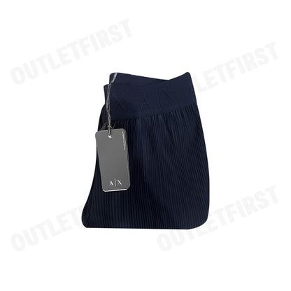 ARMANI EXCHANGE รุ่น WOMEN'S HIGH WAIST WIDE LEG PANTS CODE: 3DYP10 YN8QZ 1593 กางเกงขายาว กางเกงผู้หญิง สีกรม