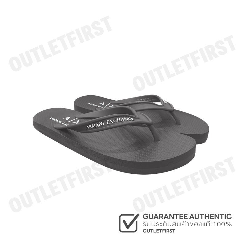 ARMANI EXCHANGE รุ่น FLIP FLOPS CODE: XUQ002 XV676 00869 รองเท้าแตะ รองเท้าผู้ชาย หูคีบ
