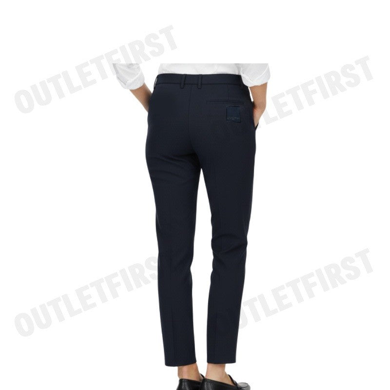 ARMANI EXCHANGE รุ่น MEN'S COTTON GABARDINE CHINO PANTS CODE: 3DZP07 ZN3TZ 15DK กางเกงขายาวผู้ชาย กางเกงสีกรม อมานี่