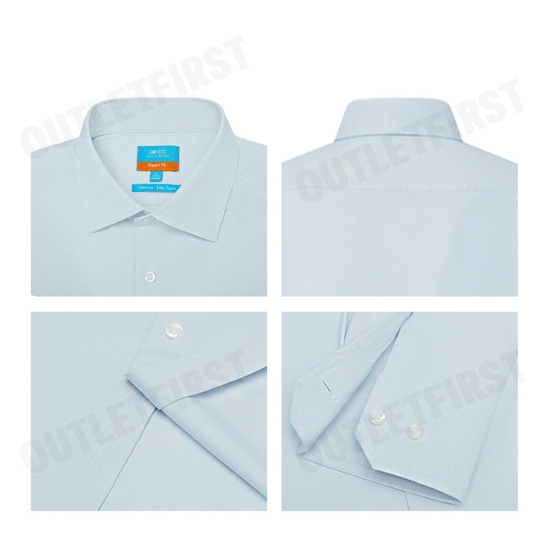 G2000 รุ่น MEN CLOTHING NON -IRON SMOOTH STRETCH SHIRT SMART FIT CODE: 41123552 60 เสื้อเชิ้ต เสื้อแขนยาว เสื้อผู้ชาย