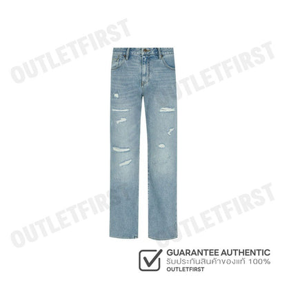 ARMANI EXCHANGE รุ่น MEN'S J13 SLIM FIT JEANS IN INDIGO DENIM CODE: 6DZJ13 Z1YRZ 25EU กางเกงยีนส์ผู้ชาย กางเกงขายาว