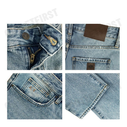 ARMANI EXCHANGE รุ่น MEN'S J13 SLIM FIT JEANS IN INDIGO DENIM CODE: 6DZJ13 Z1YRZ 25EU กางเกงยีนส์ผู้ชาย กางเกงขายาว