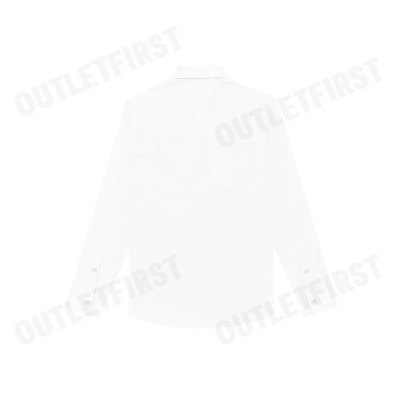 JOHN HENRY รุ่น MEN'S LONG SLEEVES SLIM FIT SHIRT (WHITE) CODE: JH F624MSLSM52 เสื้อเชิ้ตแขนยาวผู้ชาย เสื้อสีขาว สลิมฟิต