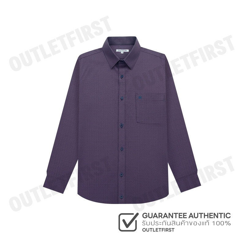 GUY LAROCHE รุ่น MAN'S LONG SLEEVES SHIRT CODE: BAB9202S4NV เสื้อเชิ้ต เสื้อแขนยาว เสื้อผู้ชาย