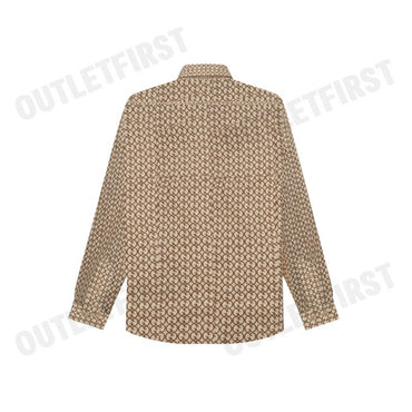 GUY LAROCHE รุ่น MAN'S LONG SLEEVES SHIRT CODE: BAB5224P4BR เสื้อเชิ้ต เสื้อแขนยาว เสื้อผู้ชาย