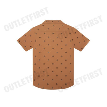 GUY LAROCHE รุ่น MAN'S SHORT SLEEVES SHIRT CODE: BAC9202W3BR เสื้อเชิ้ต เสื้อแขนสั้น เสื้อผู้ชาย