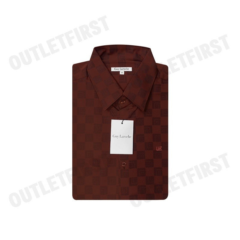 GUY LAROCHE รุ่น MAN'S LONG SLEEVES SHIRT CODE: BAB9212W3RE เสื้อเชิ้ต เสื้อแขนยาว เสื้อผู้ชาย
