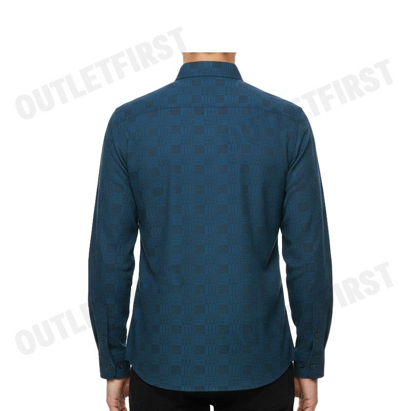 GUY LAROCHE รุ่น MAN'S LONG SLEEVES SHIRT CODE: BAB9203S4NV เสื้อเชิ้ต เสื้อแขนยาว เสื้อผู้ชาย