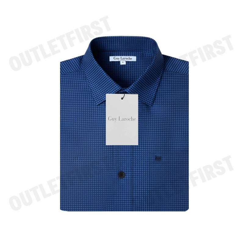 GUY LAROCHE รุ่น MAN'S LONG SLEEVES SHIRT CODE: BAB9204S4BU เสื้อเชิ้ต เสื้อแขนยาว เสื้อผู้ชาย
