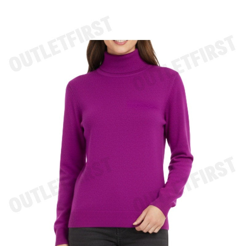ARMANI EXCHANGE รุ่น WOMEN'S TURTLENECK SWEATER WITH EMBROIDERED LOGO CODE:6DYM1K YME3Z 7420 เสื้อสเวตเตอร์ เสื้อผู้หญิง