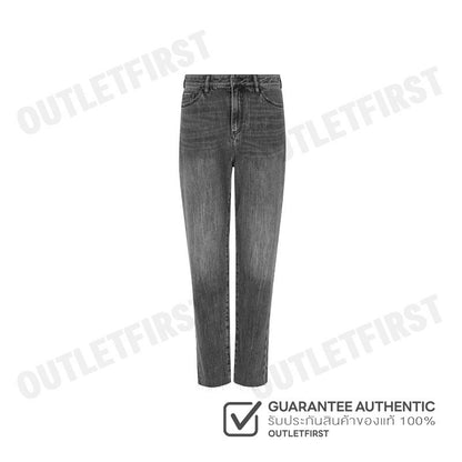 ARMANI EXCHANGE รุ่น WOMEN'S CROPPED BOYFRIEND JEANS CODE: 6DYJ16 Y18OZ 0903 กางเกงยีนส์ผู้หญิง กางเกงอมานี่ สีเทา