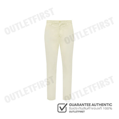 ARMANI EXCHANGE รุ่น MEN'S COTTON GABARDINE CHINO PANTS CODE: 3DZP07 ZN3TZ 1792 กางเกงขายาว กางเกงผู้ชาย สีเบจ