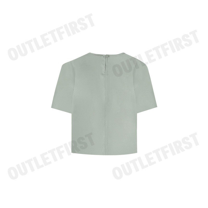G2000 รุ่น WOMEN'S REGULAR FIT BLOUSE CODE: 4624142151 เสื้อเบลาส์ผู้หญิง เสื้อคอวี เสื้อแขนสั้น