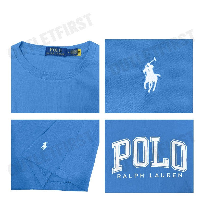POLO RALPH LAUREN รุ่น CLASSIC FIT LOGO JERSEY T-SHIRT CODE: 710967816005 เสื้อยืดคอกลมผู้ชาย เสื้อยืดแขนสั้น