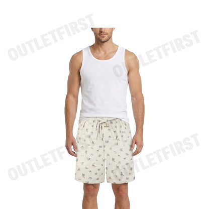 HUSH PUPPIES รุ่น MEN'S SHORTS SLEEPWEAR CODE: HU H3W3029 (BEIGE) กางเกงขาสั้นผู้ชาย กางเกงบ๊อกเซอร์ กางเกงฮัชพัพพีส์