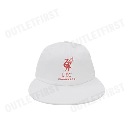 L.F.C X CONVERSE รุ่น CROSS 6 PANEL CAP CODE: 10026276 A02 หมวกแก็ป หมวกลิเวอร์พูล หมวกเบสบอล