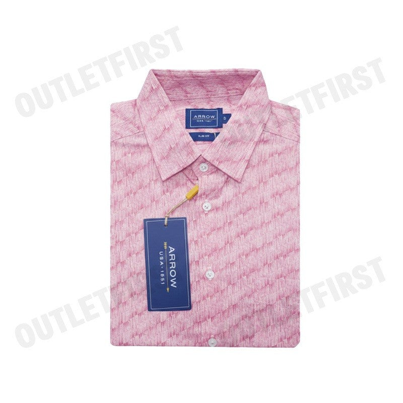 ARROW รุ่น MEN'S BAMBOO SHIRT CODE: MACS616S3BSPI เสื้อเชิ้ต เสื้อแขนสั้น เสื้อผู้ชาย