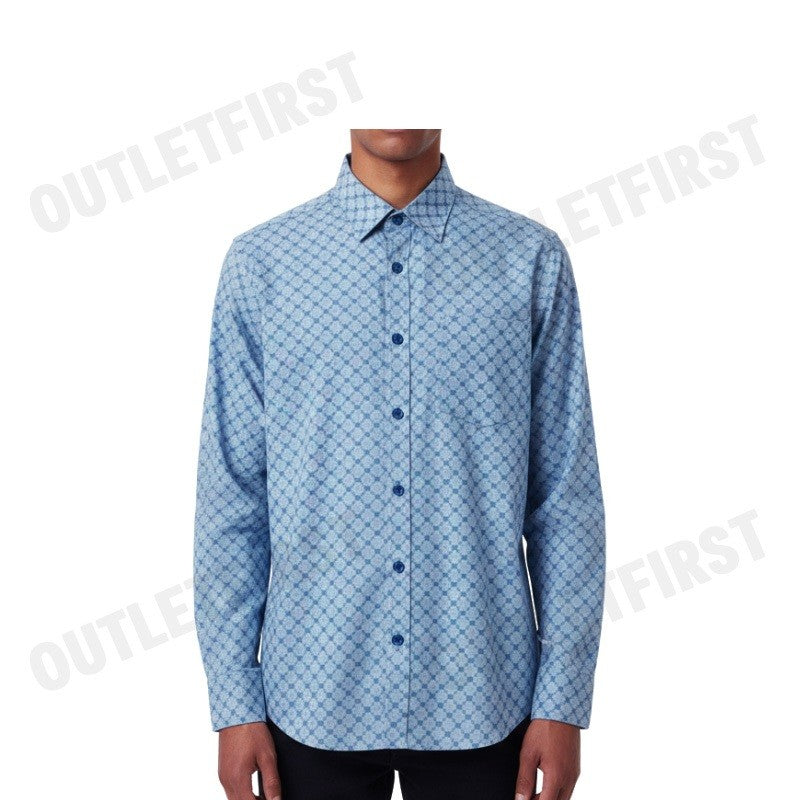 GUY LAROCHE รุ่น MAN'S LONG SLEEVES SHIRT CODE: BAB9200W3TU เสื้อเชิ้ต เสื้อแขนยาว เสื้อผู้ชาย