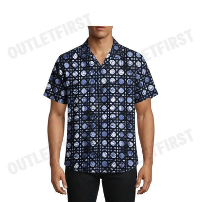 GUY LAROCHE รุ่น MAN'S HAWAIIAN SHIRT CODE: BAC7404S5NV เสื้อเชิ้ต เสื้อแขนสั้น เสื้อผู้ชาย