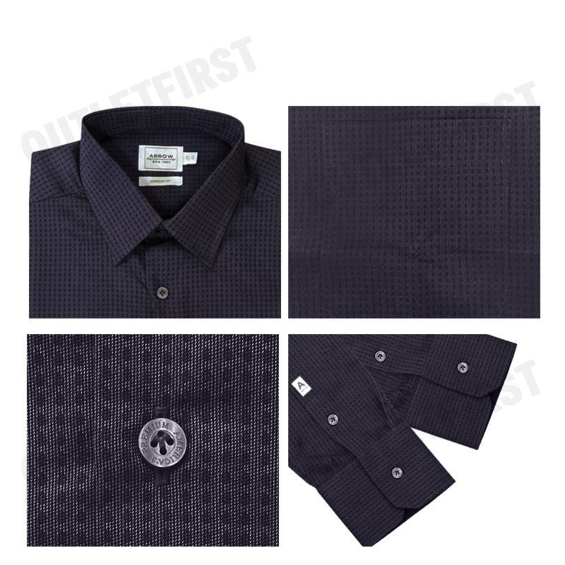 ARROW รุ่น MEN'S PREMIUM COLLECTION COMFORT FIT SHIRT CODE: MAPC948W4BSWI เสื้อเชิ้ต เสื้อแขนยาว เสื้อผู้ชาย