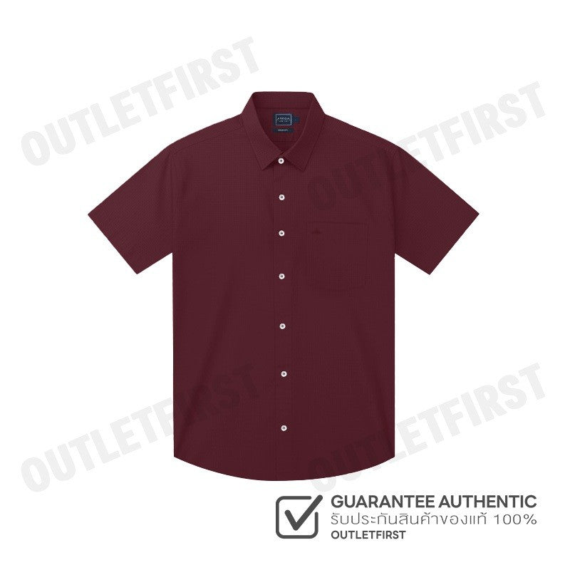 ARROW รุ่น MEN'S COTTON SHORT SLEEVES SHIRT CODE: MACC740W3CSDE เสื้อเชิ้ต เสื้อแขนสั้น เสื้อผู้ชาย
