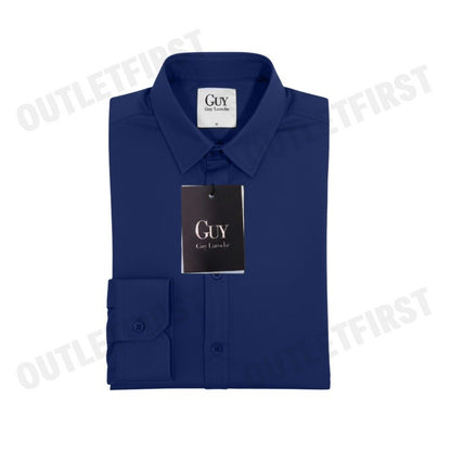 GUY LAROCHE รุ่น MAN'S LONG SLEEVES SHIRT CODE: DAC6251P3NV เสื้อเชิ้ต เสื้อแขนยาว เสื้อผู้ชาย