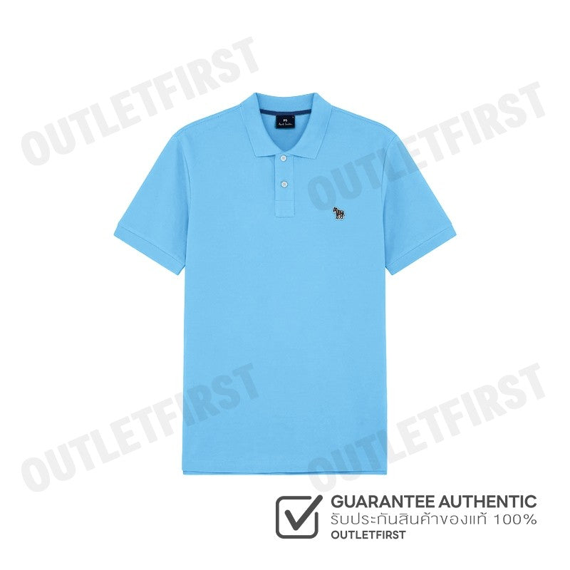 PS PAUL SMITH รุ่น MEN'S POLO SHIRT CODE: M2R 534LZ P20067 42D เสื้อโปโล เสื้อแขนสั้น เสื้อผู้ชาย