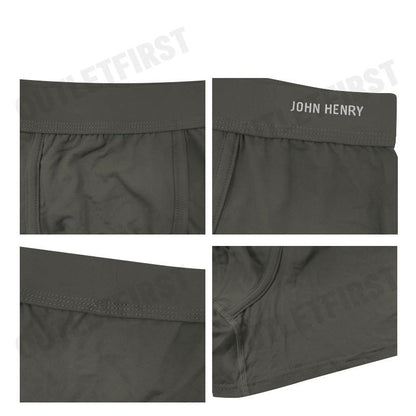 JOHN HENRY รุ่น UNDERWEAR MEN'S VALUE PACK CODE: JU39005 (OLIVE) กางเกงชั้นในผู้ชาย กางเกงบ็อกเซอร์ กางเกงในจอน