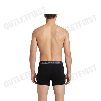 JOCKEY รุ่น UNDERWEAR BOXER TRUNK CODE: KU 19943918 (BLACK) กางเกงชั้นในผู้ชาย กางเกงในบ็อกเซอร์ กางเกงจ็อคกี้