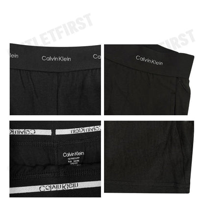 CALVIN KLEIN รุ่น TERRY LOUNGE SLEEP SHORTS CODE: QS7275 UB1 กางเกงผู้หญิง กางเกงขาสั้น กางเกงขาสั้นสีดำ