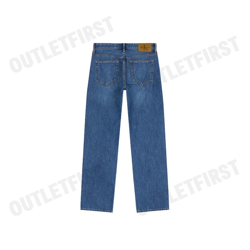 CALVIN KLEIN JEANS   MEN'S 90S STRAIGHT FIT JEAN COLOR BLACK CODE: J327064 1A4