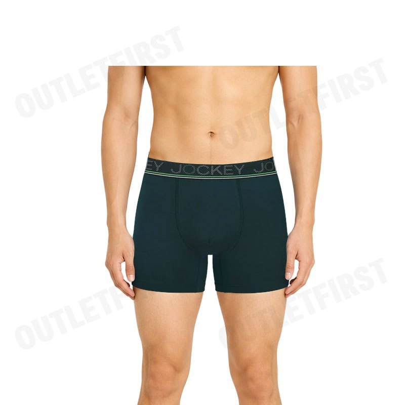 JOCKEY รุ่น COOLING JADE BOXER TRUNK CODE: KU 1979 (GREEN) กางเกงชั้นในผู้ชาย กางเกงในบ็อกเซอร์ กางเกงจ็อคกี้