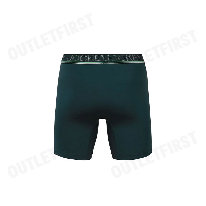 JOCKEY รุ่น COOLING JADE BOXER TRUNK CODE: KU 1979 (GREEN) กางเกงชั้นในผู้ชาย กางเกงในบ็อกเซอร์ กางเกงจ็อคกี้