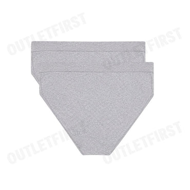 JOCKEY MAN'S SEAMLESS WAISTBAND BRIEFS 2 PACK COLOR GREY CODE: KU 1550N (GREY)