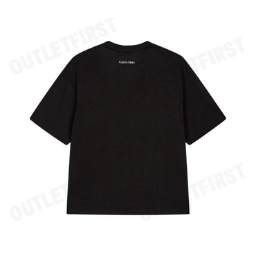 CALVIN KLEIN JEANS OVERSIZED BOLD LOGO T-SHIRT COLOR BLACK CODE: 47C818G UB1