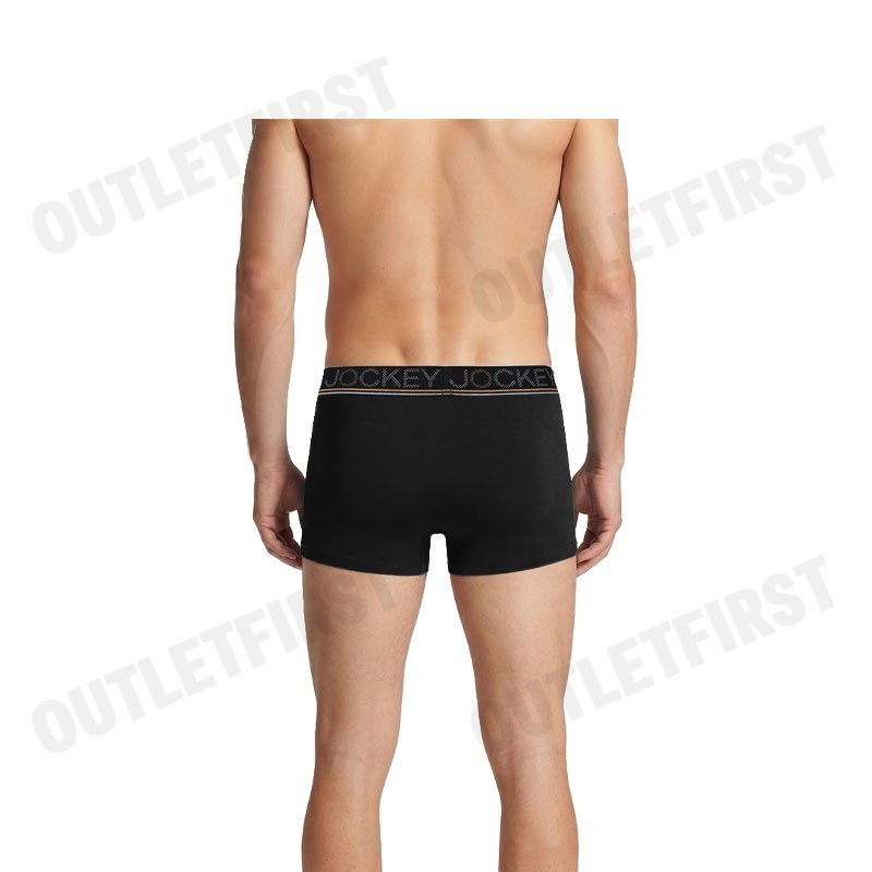 JOCKEY รุ่น MEN'S COOLING JADE TRUNK CODE: KU 1978 (BLACK) กางเกงชั้นในผู้ชาย กางเกงในบ็อกเซอร์ กางเกงจ็อคกี้