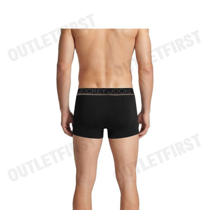 JOCKEY รุ่น MEN'S COOLING JADE TRUNK CODE: KU 1978 (BLACK) กางเกงชั้นในผู้ชาย กางเกงในบ็อกเซอร์ กางเกงจ็อคกี้