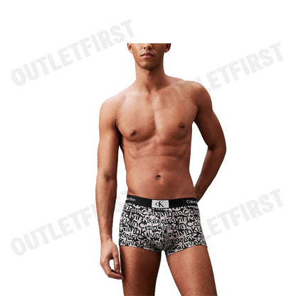 CALVIN KLEIN รุ่น MICRO LOW RISE TRUNK CODE: NB3406 LNM กางเกงชั้นใน กางเกงชั้นในผู้ชาย กางเกงขาสั้น