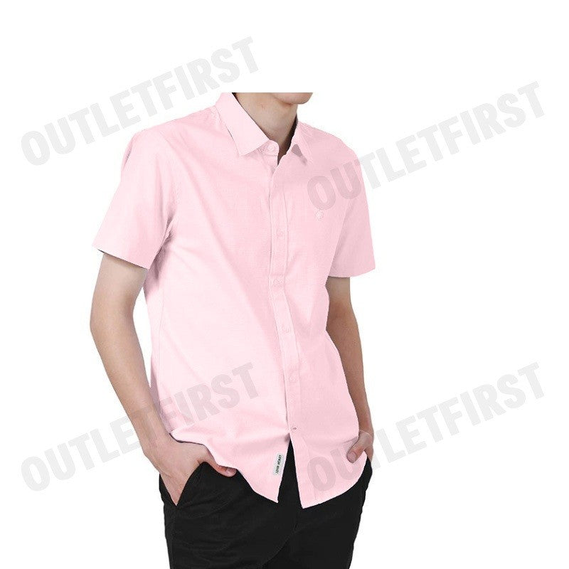 JOHN HENRY รุ่น MEN'S SHORT SLEEVES SLIM FIT SHIRT (ORANGE) CODE: JH F424MSSSM40 เสื้อเชิ้ต เสื้อแขนสั้น เสื้อผู้ชาย