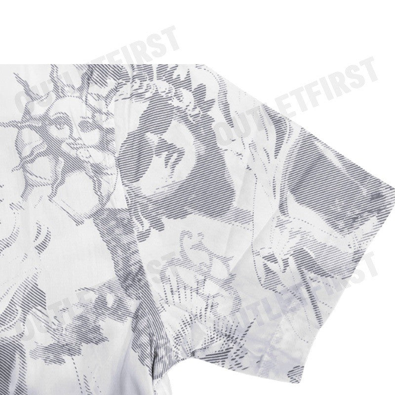 JOHN HENRY รุ่น MEN'S SHORT SLEEVES SLIM FIT SHIRT (WHITE) CODE: JH F424MSSSM32 เสื้อเชิ้ตแขนสั้น เสื้อเชิ้ตผู้ชาย