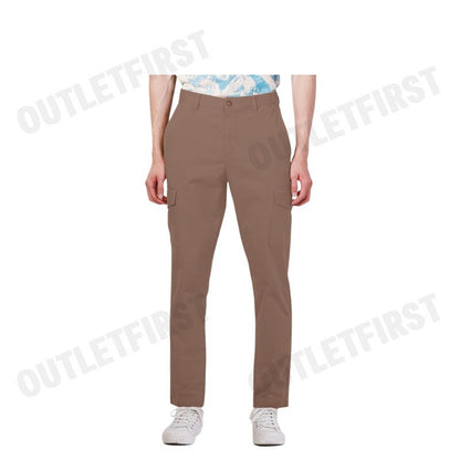 JOHN HENRY รุ่น MEN'S SLIM FIT PANTS (KHAKI) CODE: JH F324MPTSM04 กางเกงขายาว กางเกงผู้ชาย กางเกงทำงาน