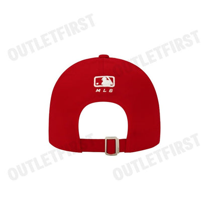 MLB รุ่น NEW YEAR SNAKE STRUCTURED BALL CAP MODEL CODE: 3ACPQ015N 43RDD หมวกแก็ป หมวกปีกแบน หมวกสีแดง
