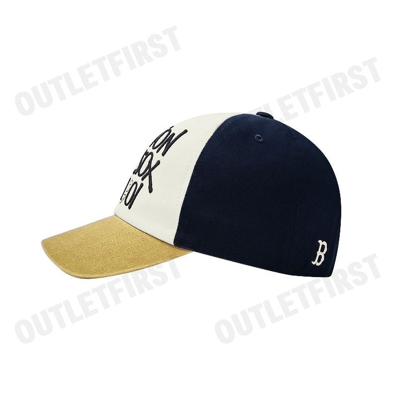 MLB รุ่น STREET VARSITY VINTAGE UNSTRUCTURED BALL CAP BOSTON CODE: 3ACPV125N 43CAL หมวกแก็ป หมวกเบสบอล หมวกMLB