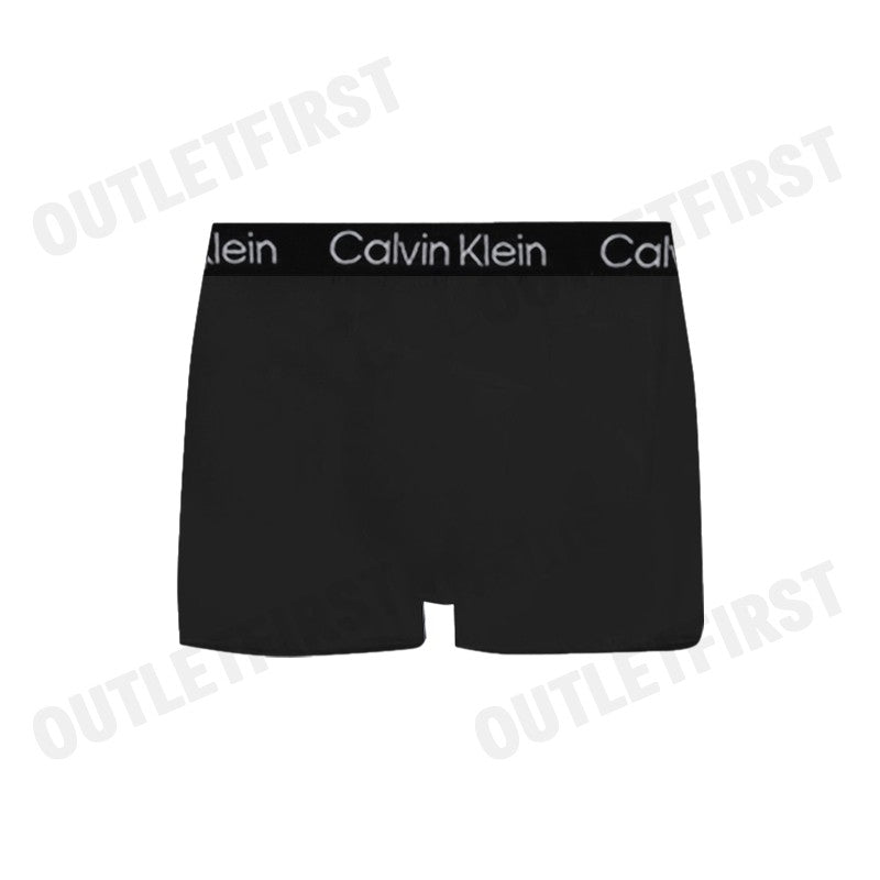 CALVIN KLEIN รุ่น LOW RISE TRUNKS CODE: 40350MF UB1 กางเกงชั้นในผู้ชาย บ๊อกเซอร์ กางเกงในสีดำ