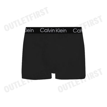 CALVIN KLEIN รุ่น LOW RISE TRUNKS CODE: 40350MF UB1 กางเกงชั้นในผู้ชาย บ๊อกเซอร์ กางเกงในสีดำ