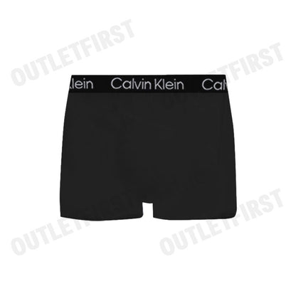 CALVIN KLEIN รุ่น LOW RISE TRUNKS CODE: 40350MF UB1 กางเกงชั้นในผู้ชาย บ๊อกเซอร์ กางเกงในสีดำ