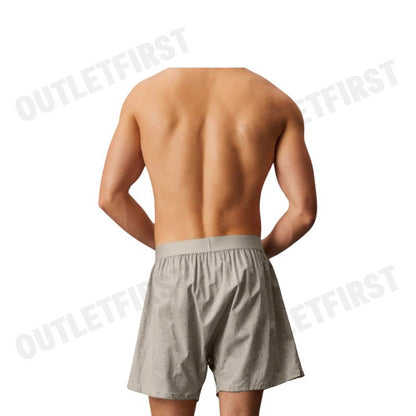 CALVIN KLEIN รุ่น MEN'S CK 1996 COTTON BOXER CODE: NM2654 PDA  บ๊อกเซอร์ กางเกงใน กางเกงขาสั้นผู้ชาย