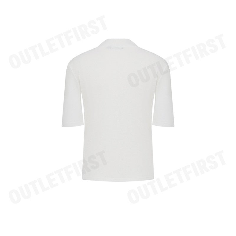 G2000 รุ่น WOMEN'S REGULAR FIT BLOUSE CODE: 46241743 01 เสื้อเบลาส์ผู้หญิง สีขาว เสื้อคอกลม